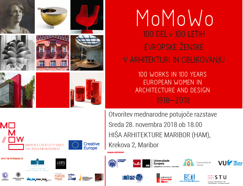 Evropske ženske v arhitekturi in oblikovanju zdaj tudi v Mariboru
