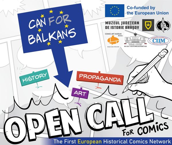 Odprt razpis CAN for Balkan – Comics Alliance Networking for Balkans