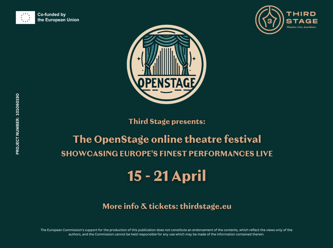 Join OpenStage online theatre festival in April