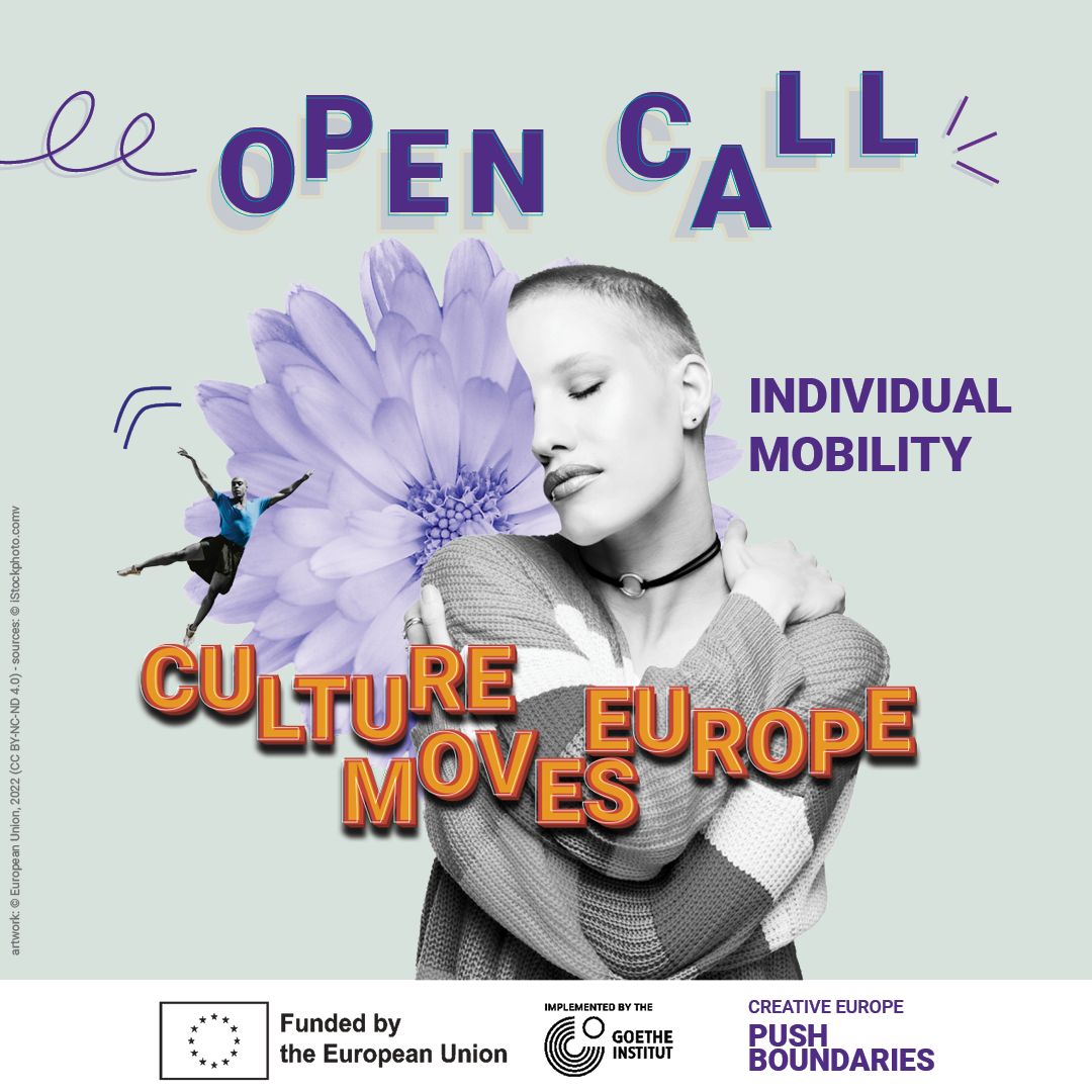 Culture Moves Europe: Call for individual mobility of artists and cultural professionals