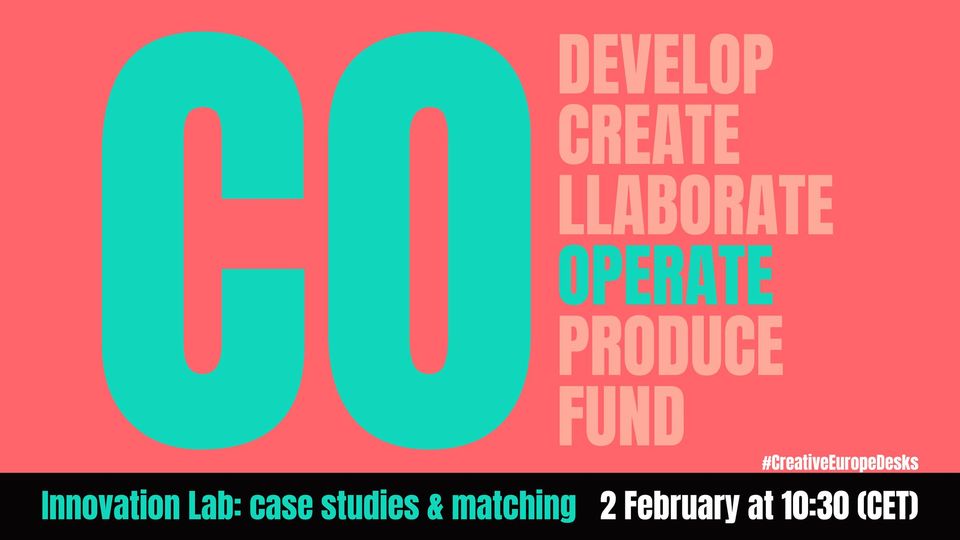 Interested in Creative Europe Innovation Lab?