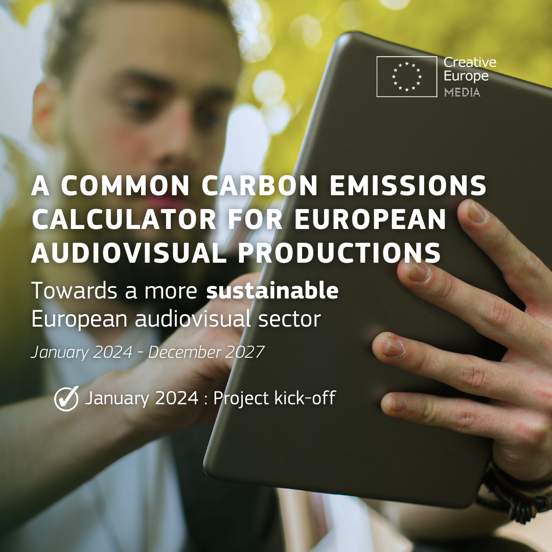 A common carbon emissions calculator for the European audiovisual sector