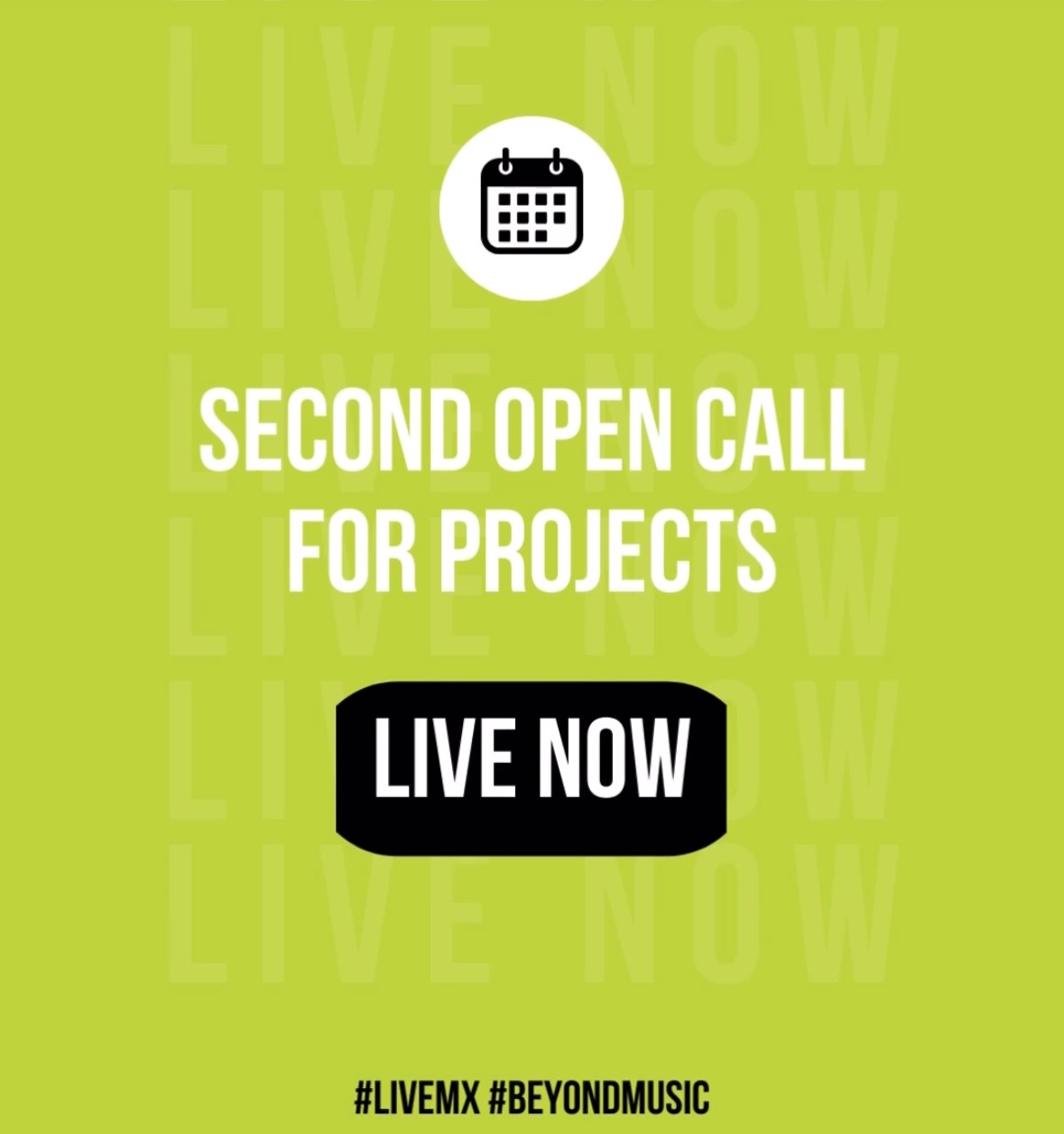 LIVEMX – Second Call is Live!