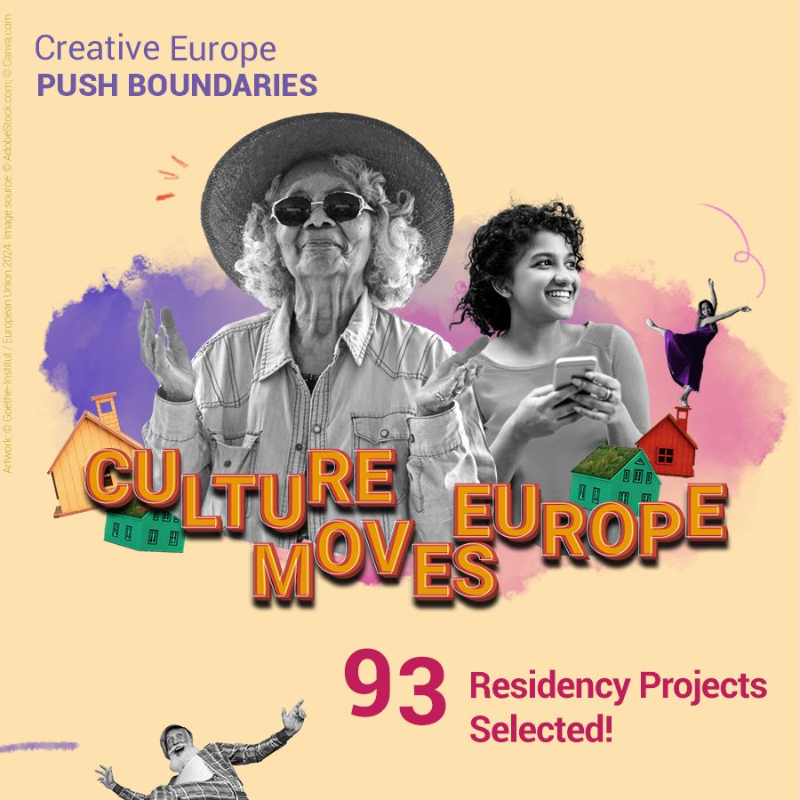 Kultura premika Evropo: izbranih 93 rezidenc