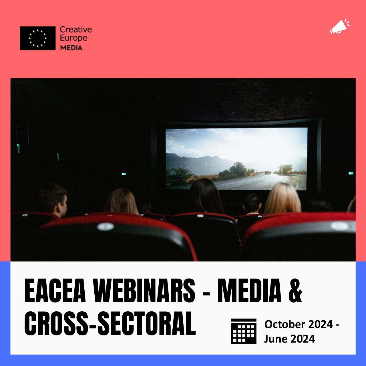 EACEA webinars for Creative Europe MEDIA and Cross-sectoral strand 2025 calls