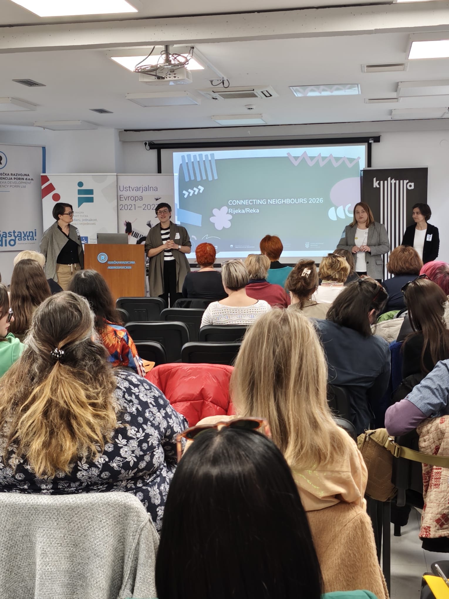 Uspešna čezmejna delavnica CONNECTING NEIGHBOURS 2026 na Reki