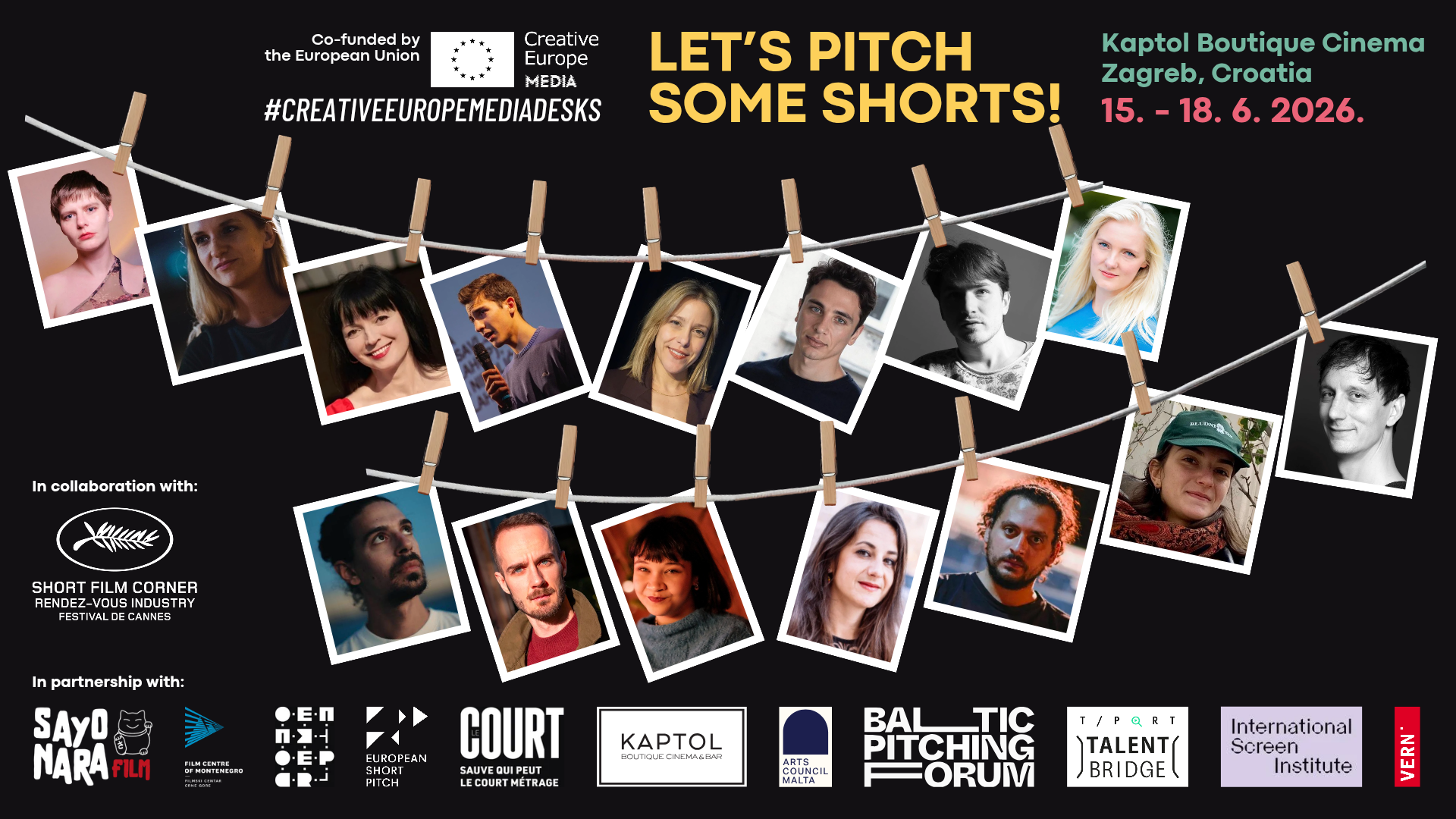 Slovenski projekt Bloody Honour sodeluje na 11. ediciji usposabljanja Let’s Pitch Some Shorts! 2026